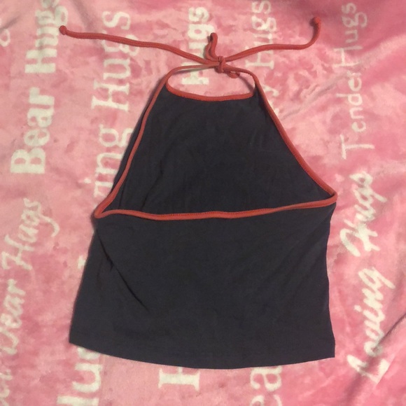 Sexy Tank Top With Open Back & Tie Around Neck - Picture 7 of 8